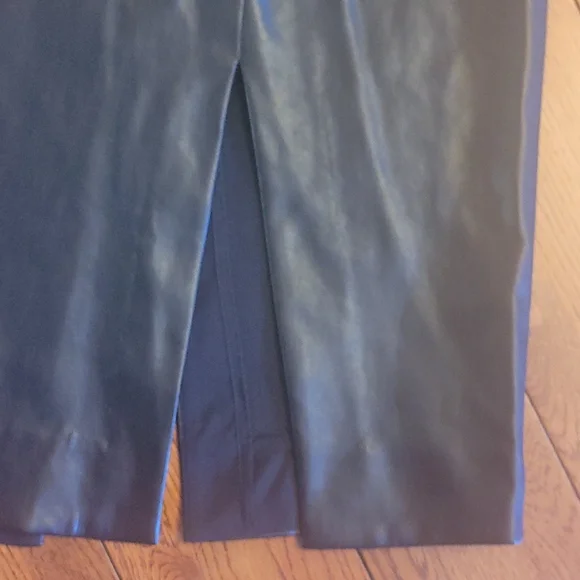 Aritzia Jax Vegan Leather Skirt with slit - Picture 2 of 9